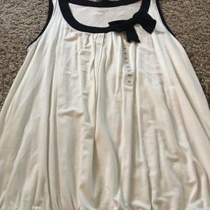 Loft blouse with bow